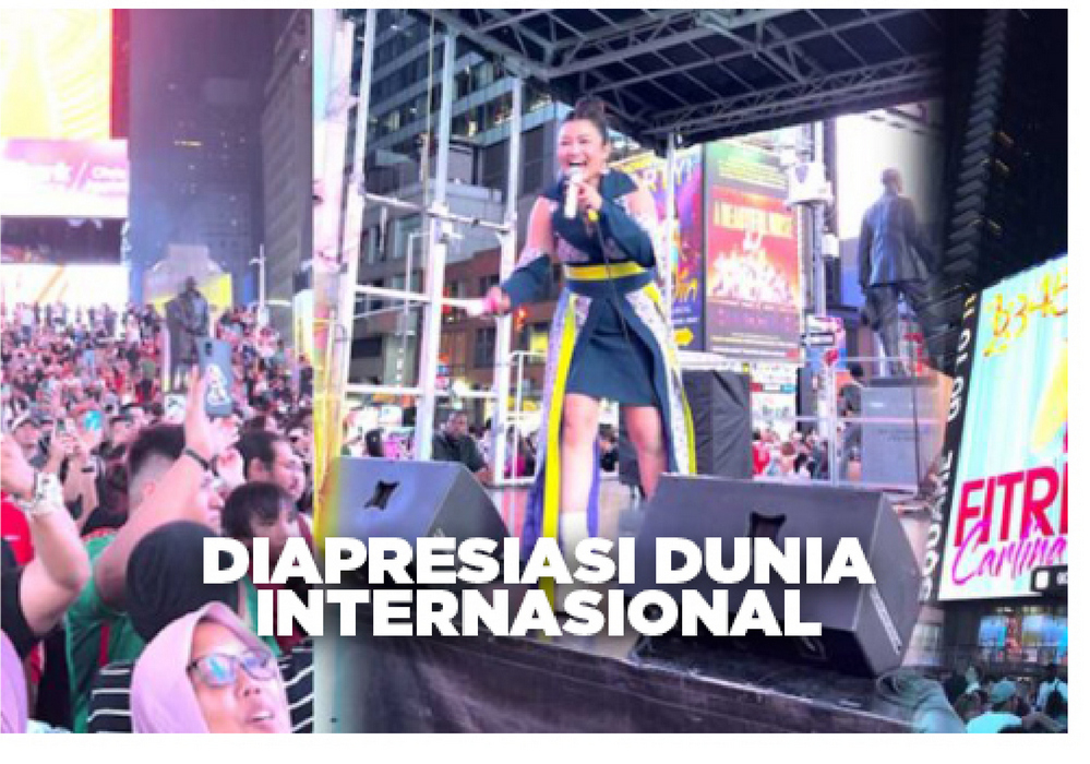 Fitri Carlina Bangga Agenda Times Square Kali Ini Lebih Sukses