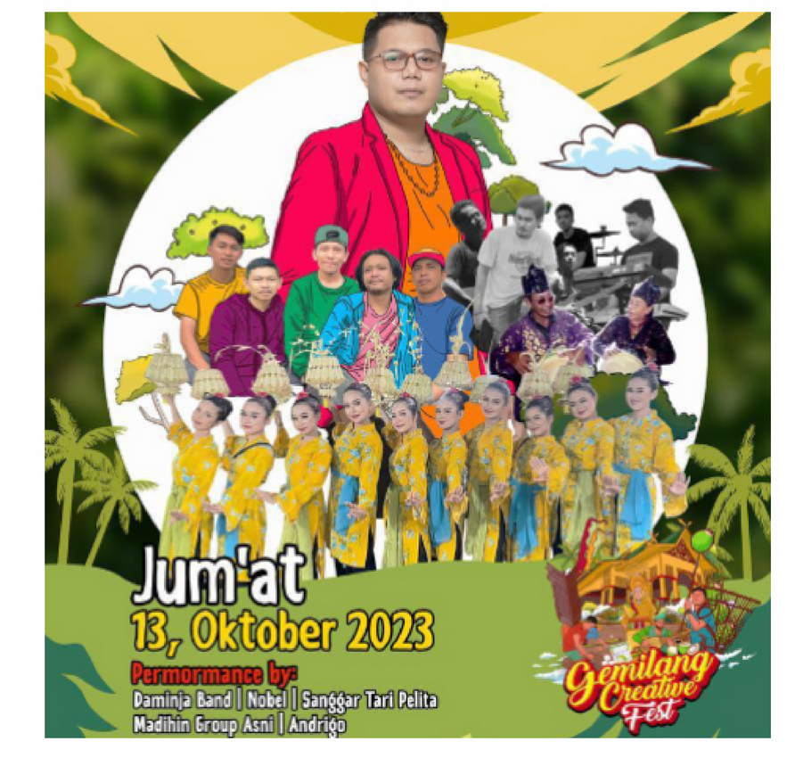 Andrigo Tampil di Ekraf Gemilang Create Fest 2023 Riau