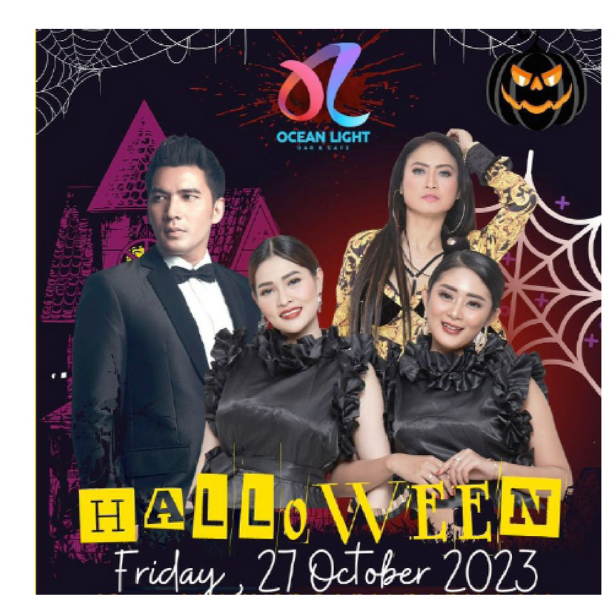 Duo Anggrek dan Velline Chu Halloween di Palembang