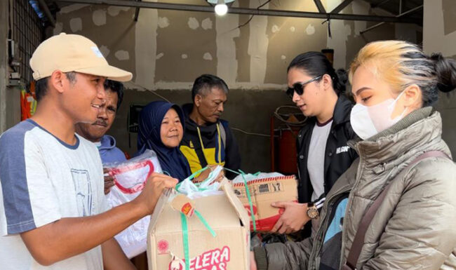 Air Mata Sarah Sova Jatuh Melihat Kondisi Korban Gempa Cianjur