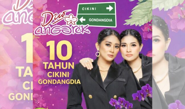Anggreker Rayakan 10 Tahun Album Cikini Gondangdia