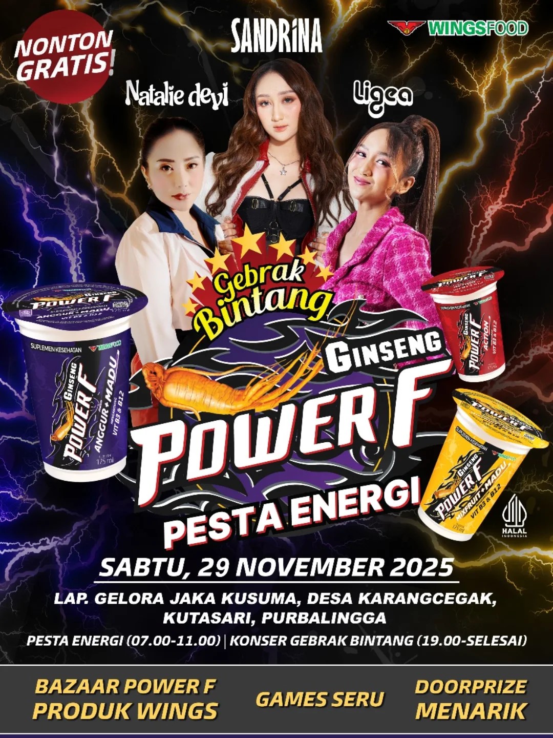 Event Gebrak Bintang Power F (Titik 21)