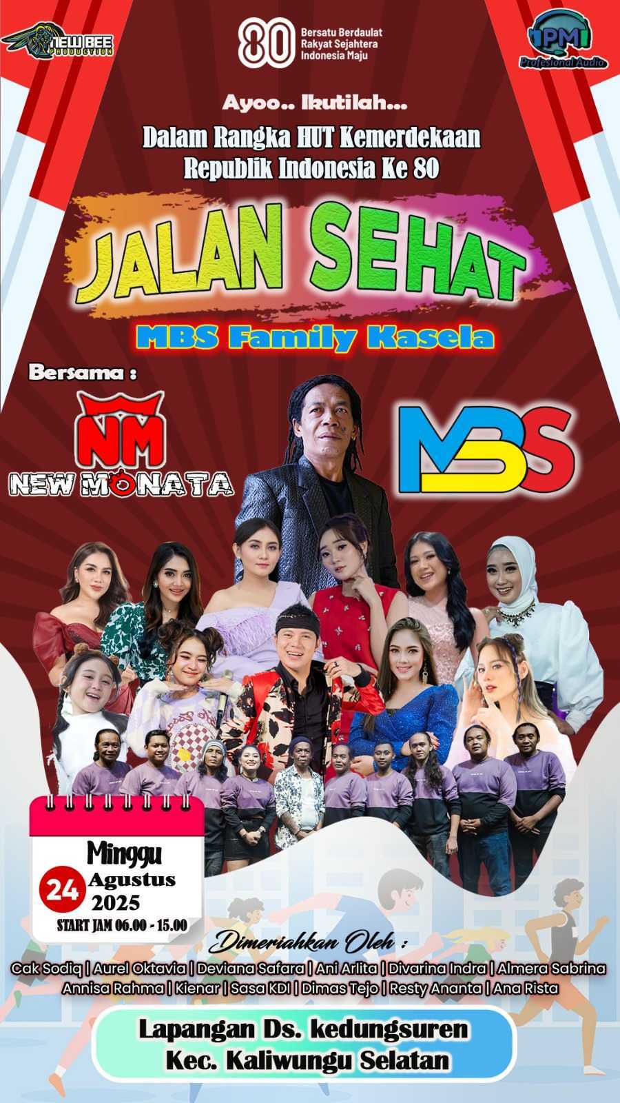 Event Jalan Sehat MBS Family Kasela 2025
