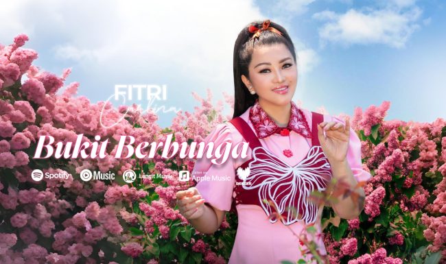 Fitri Carlina Rilis Lagu Penuh Cinta dan Romantis Bukit Berbunga