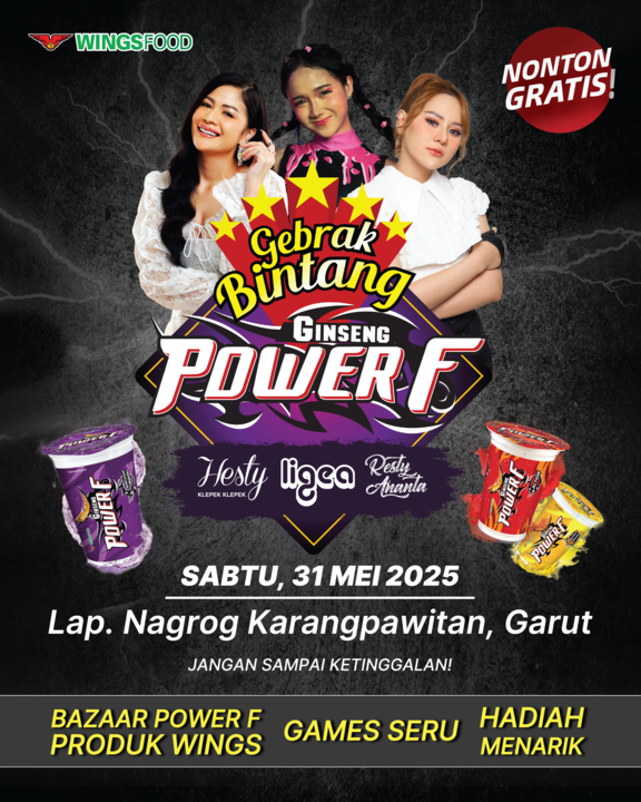Hajatan Sukses & Gebrak Bintang Power F 2025