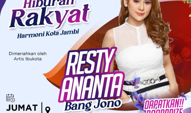 Hiburan Rakyat Harmoni Kota Jambi - Resty Ananta