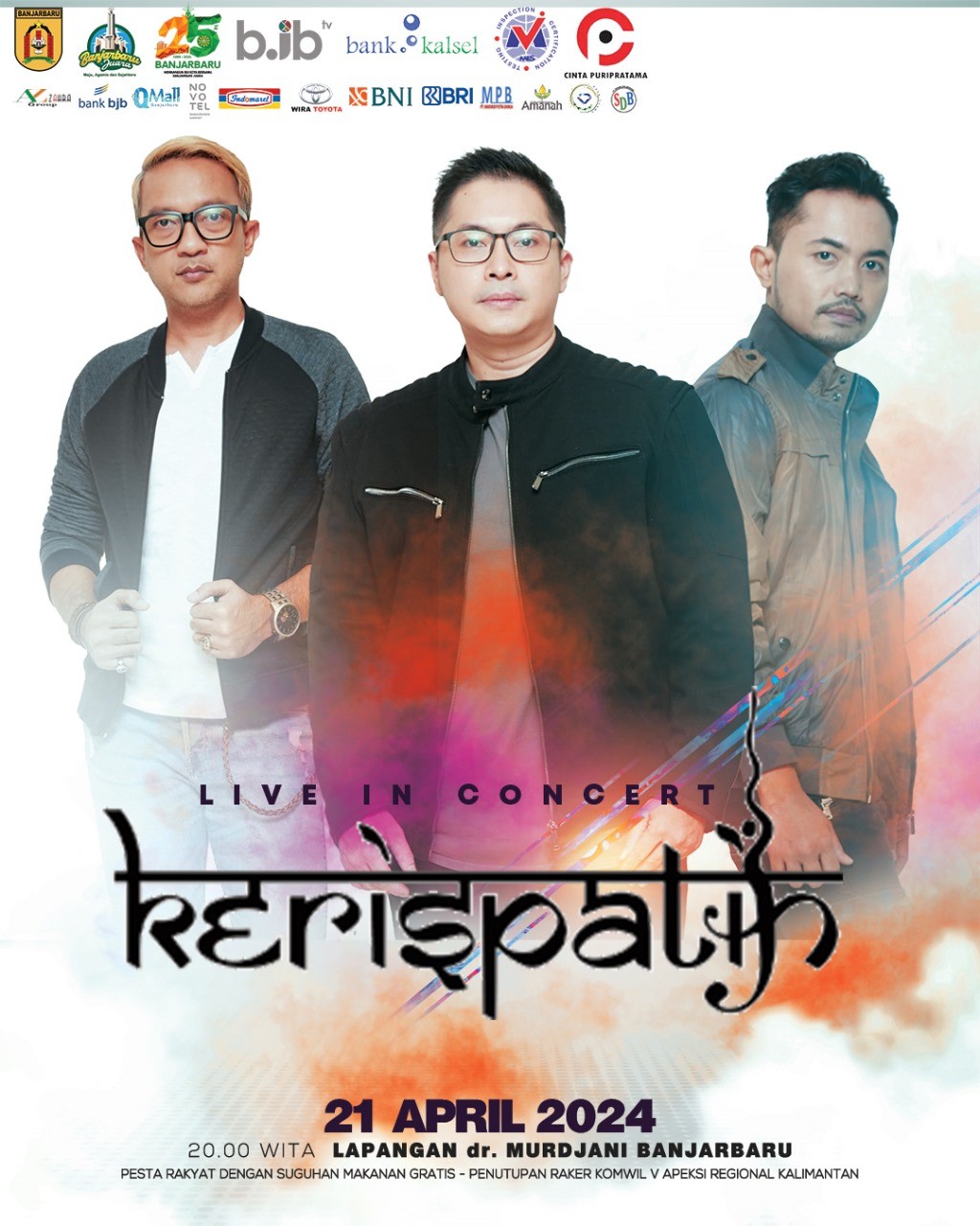Kerispatih - Konser HUT Ke-25 Kota Banjarbaru
