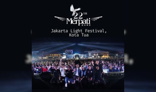 Merpati Band Comeback di Jakarta Light Festival 2025