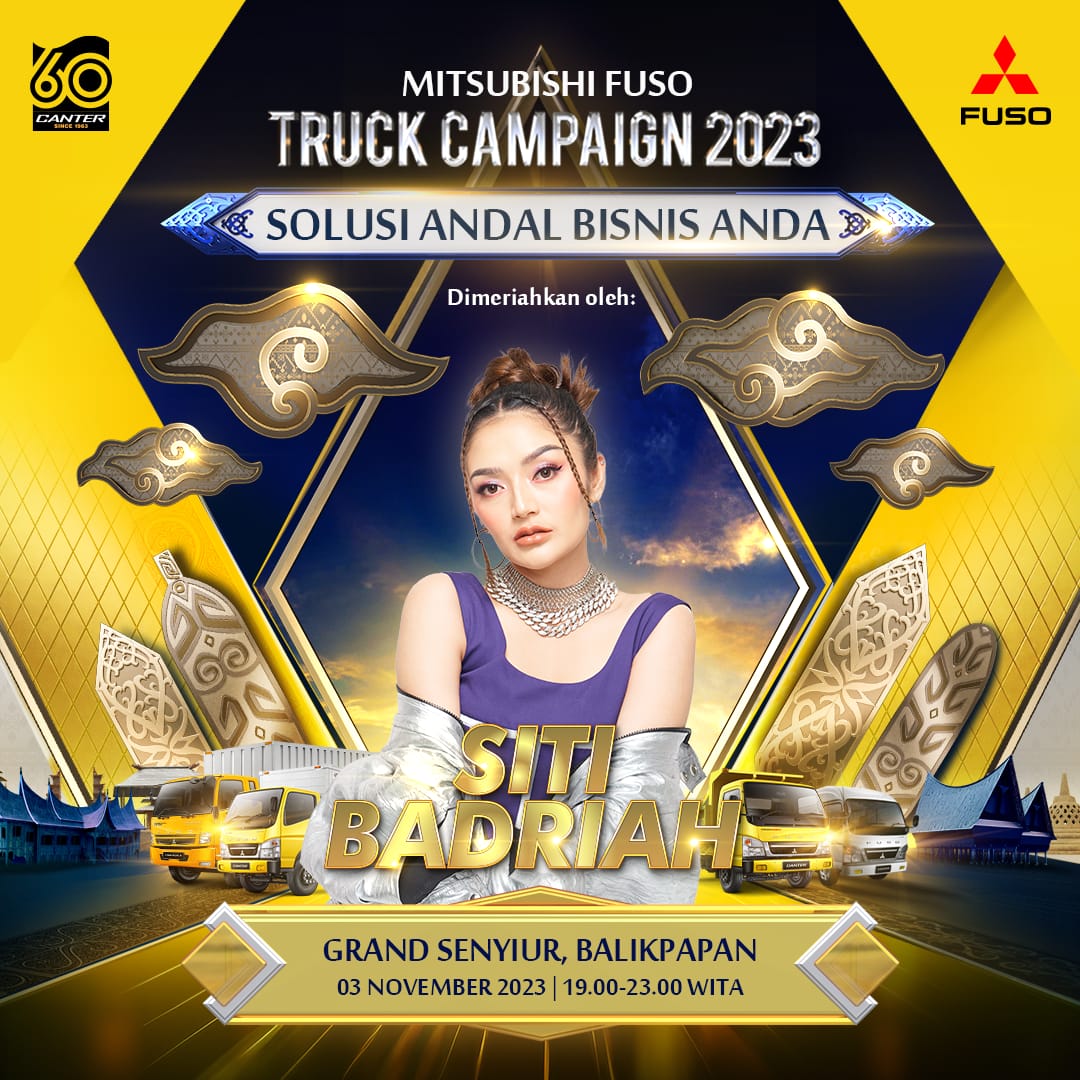 Mitsubishi Fuso Truck Campaign 2023 Artis Siti Badriah