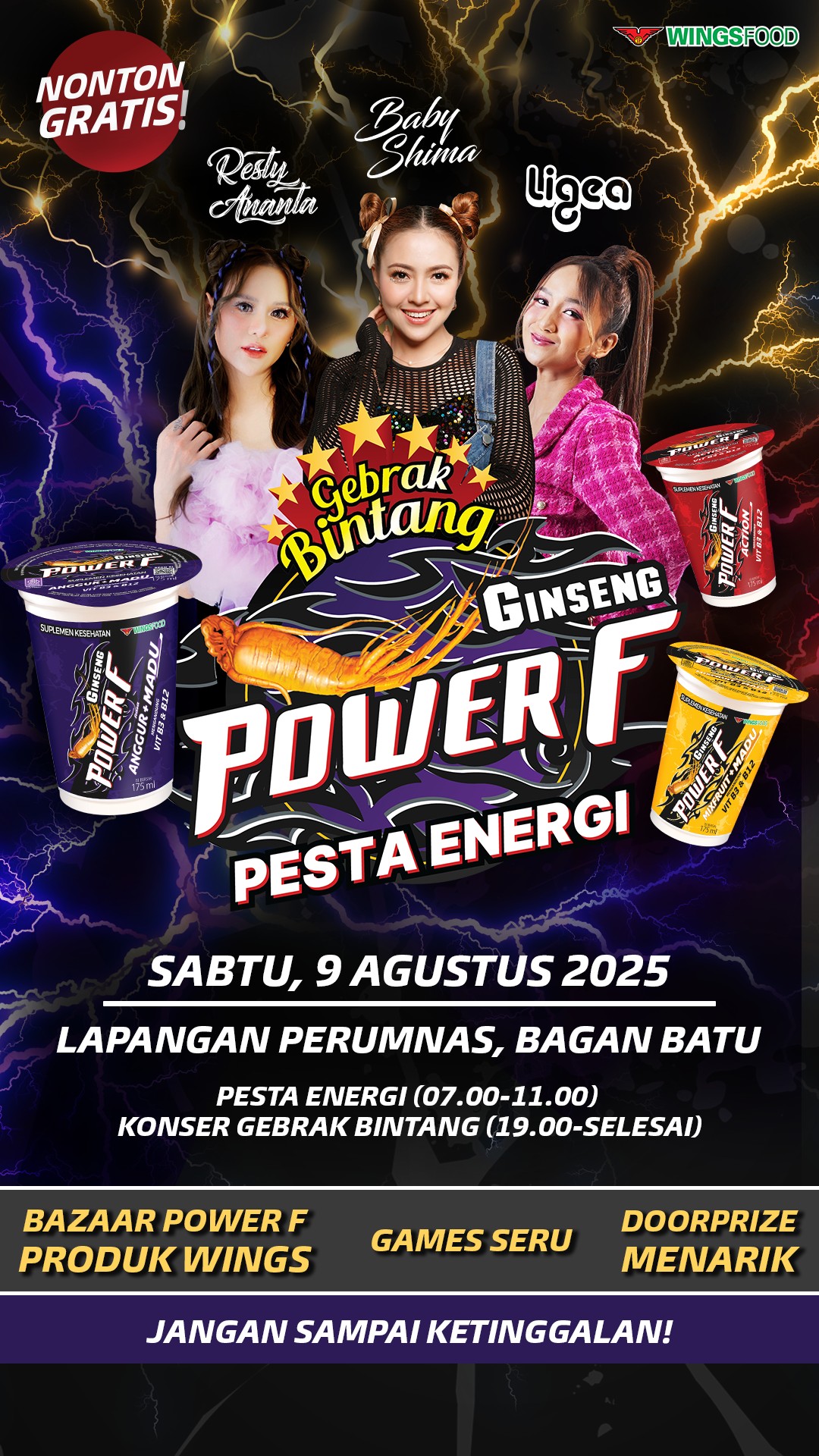 OFF AIR Event Gebrak Bintang Power F Titik 6