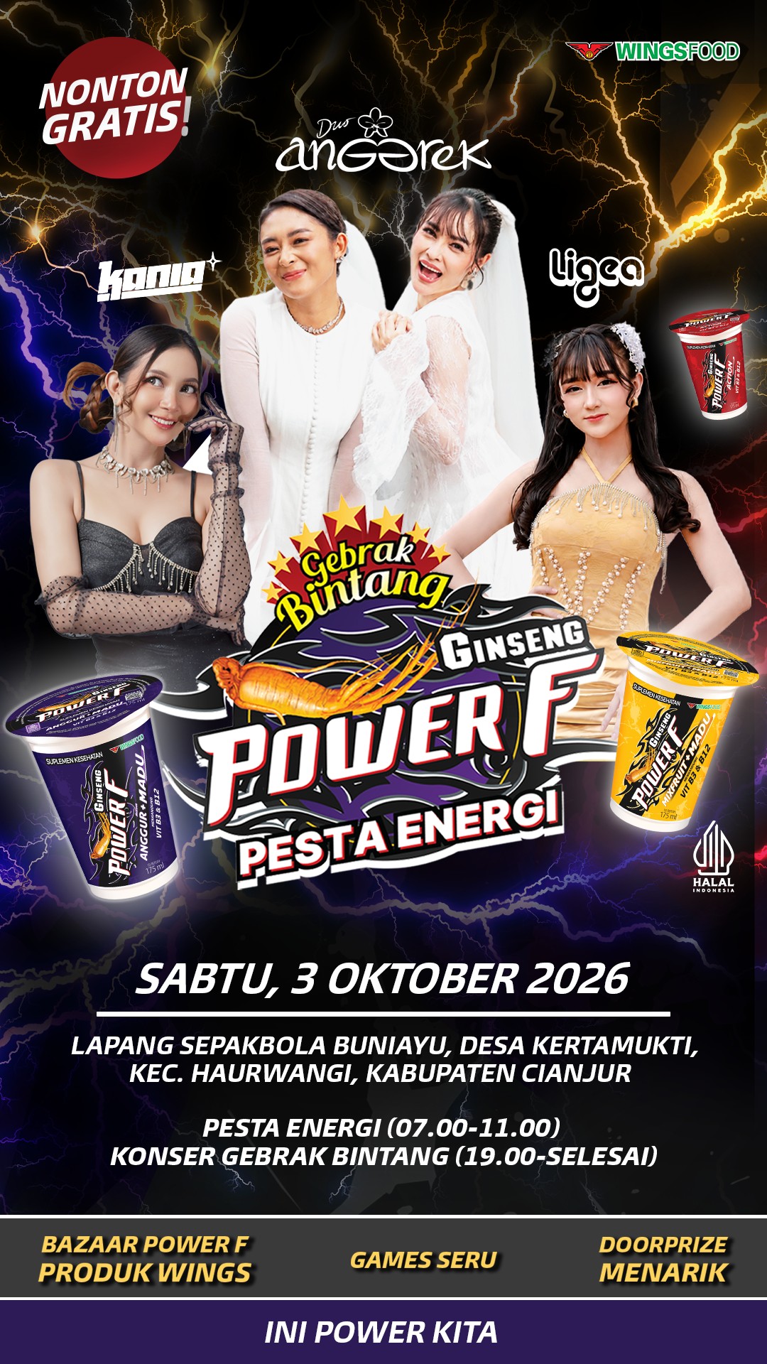 [OFF AIR] Gebrak Bintang Power F – Duo Anggrek, Ligea