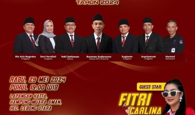 Peluncuran Maskot Pemilihan Bupati dan Wakil Bupati Lebong 2024