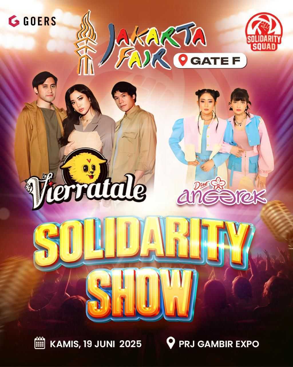 Solidarity Show PRJ Gambir Expo Duo Anggrek