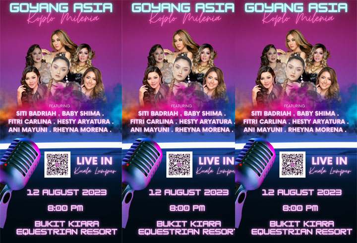 Tiket Konser Goyang Asia Koplo Milenia Resmi Dijual