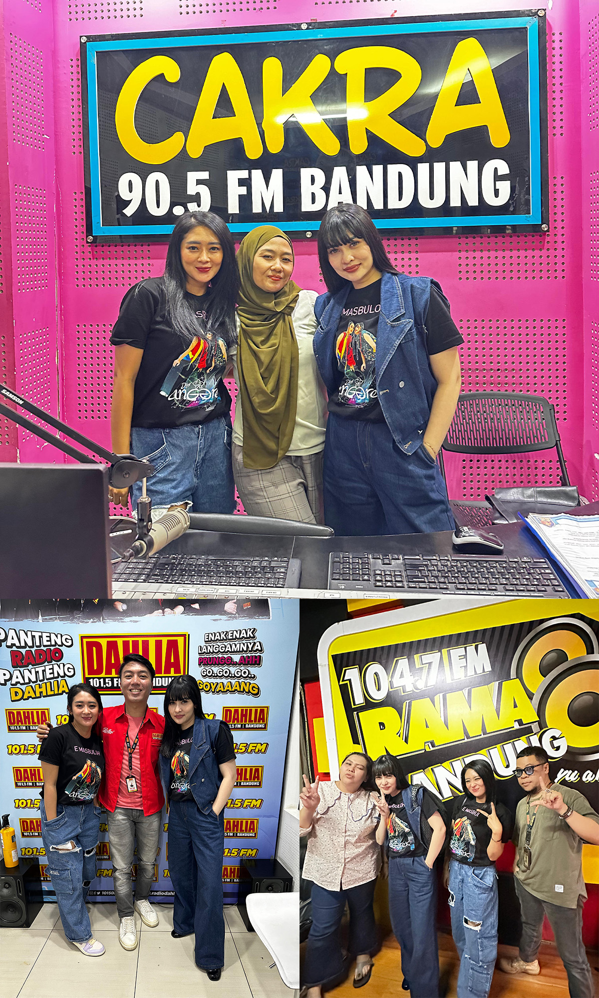 Visit Radio Bandung 25 April 2024 - Duo Anggrek