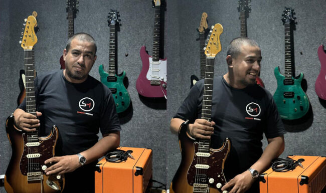 Zaky Gitaris Bintang Band Pengusaha dan Pengoleksi Nada Komersil